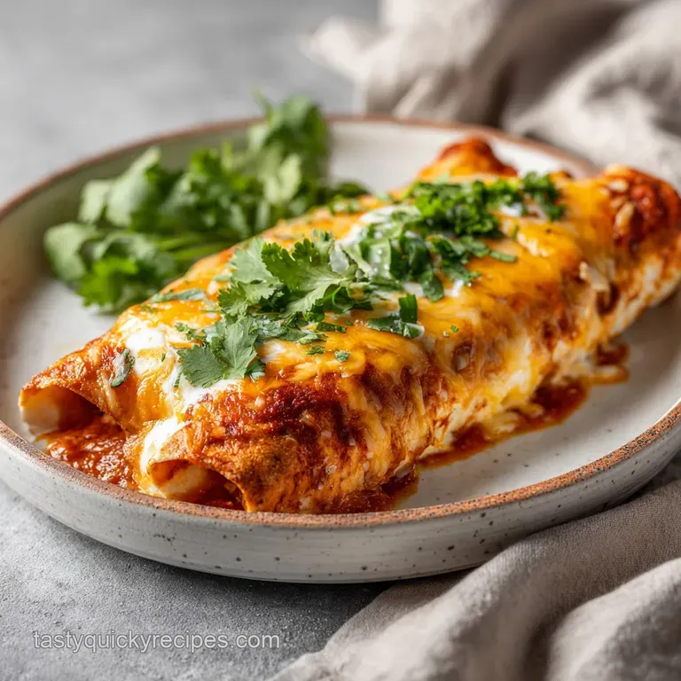 Creamy Chicken Enchilada Recipe