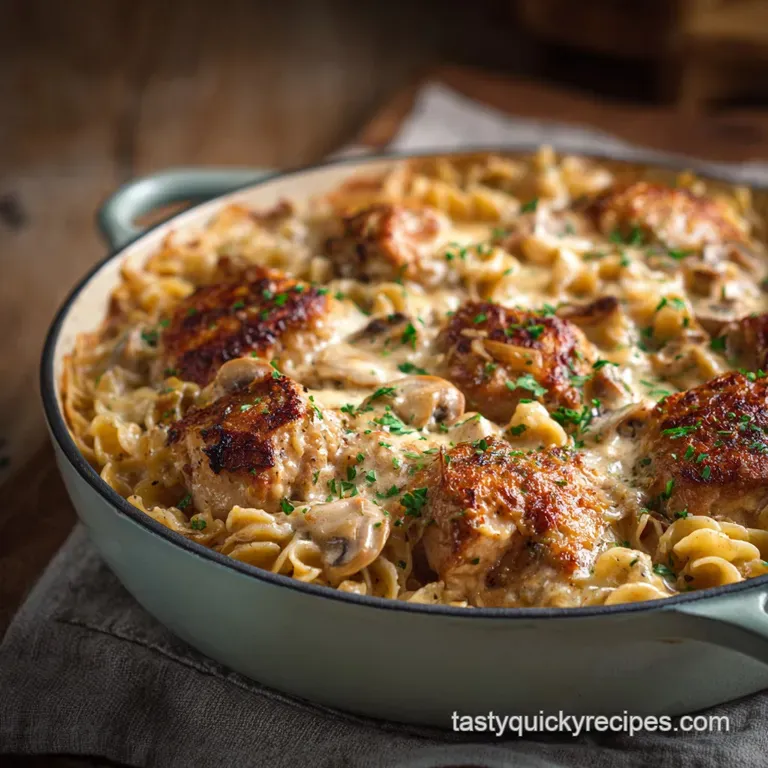Chicken Ricearoni Casserole: the Sunday Supper Savior presentation