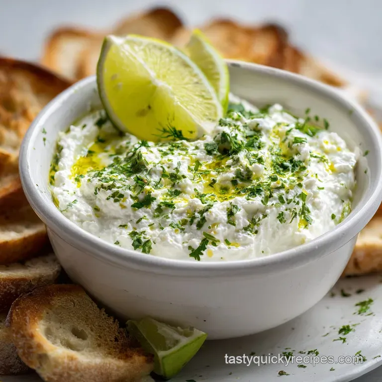 Creamy Feta Dip: Velvety Smooth Spread