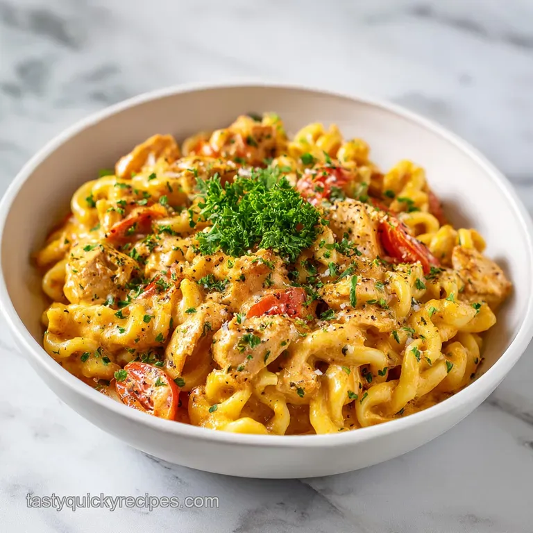 Creamy Tuscan Chicken Pasta: 30-Minute Skillet