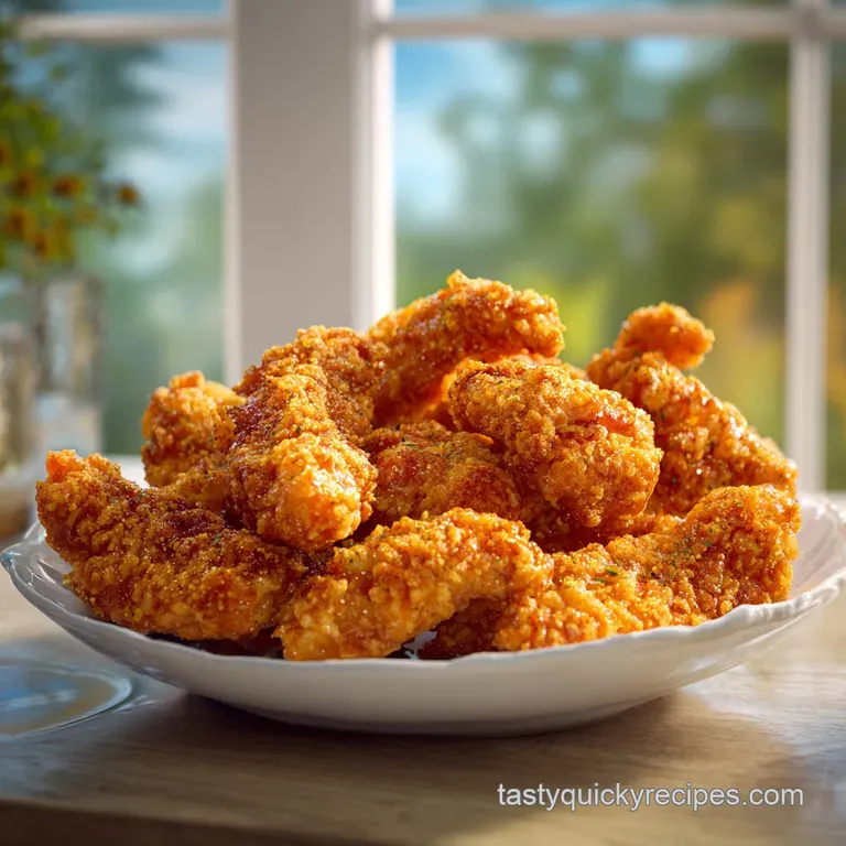 Shatter Crisp Chicken Tenders Recipe