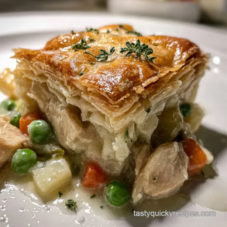 Crock Pot Chicken Pot Pie With Buttery Biscuits