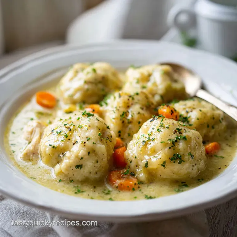 Crockpot Chicken and Dumplings