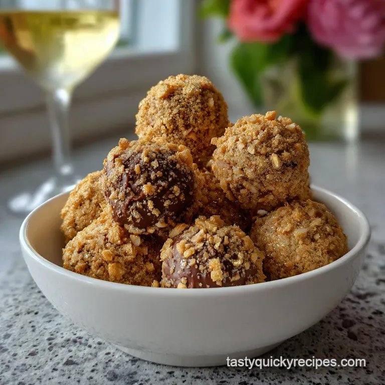 Elegant, individual servings of desserts artfully plated. Small cakes drizzled with chocolate and garnished with sugared f...