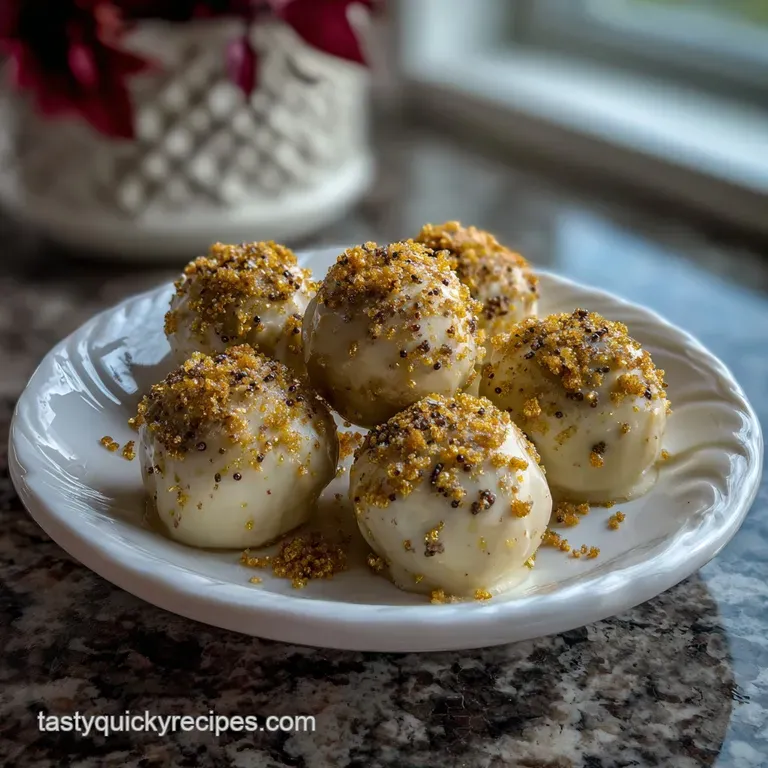 Cute New Year Desserts Fun and: Champagne Ganache Perfection