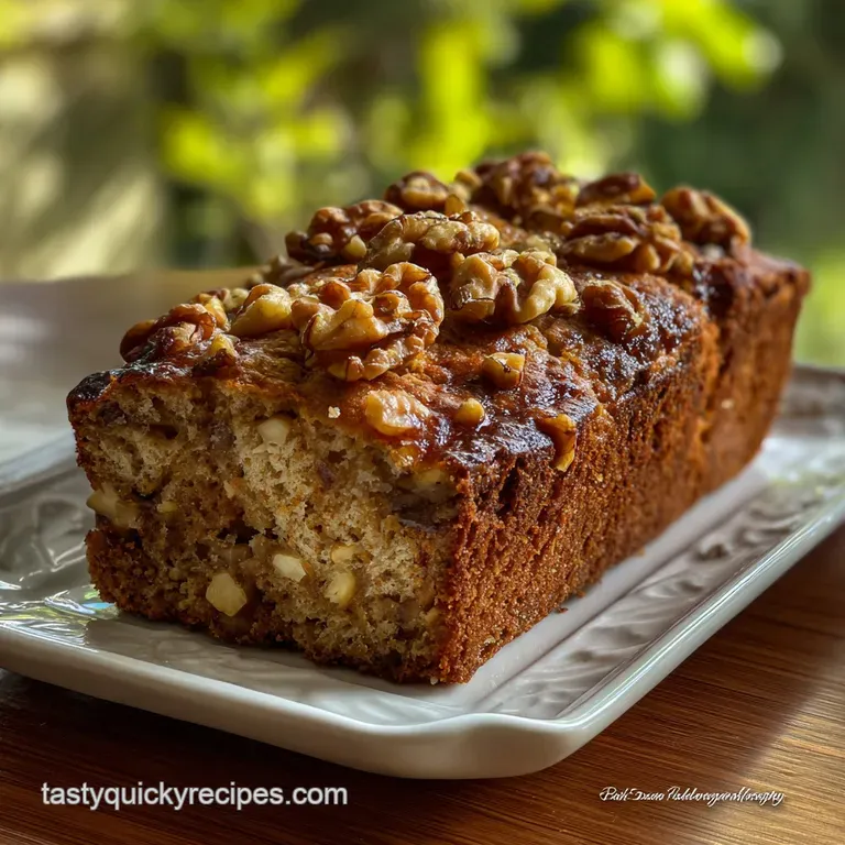 Best Recipe for Date Nut Bread presentation