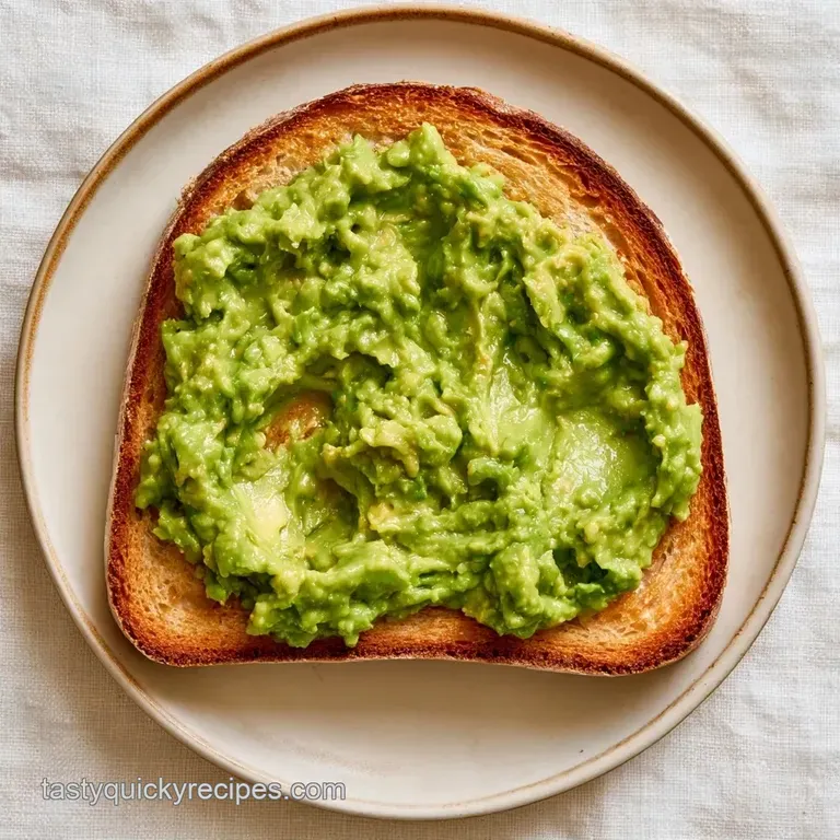 Easy Avocado Toast with Sourdough