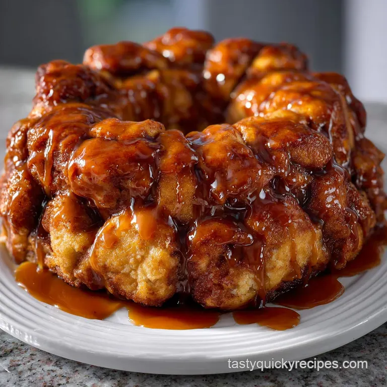 Monkey Bread: Easy Sticky Cinnamon Pull-Apart Bread