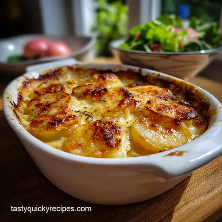 Creamy Potatoes Au Gratin Recipe Easy Potatoes Au: Ultimate Velvety Bake presentation