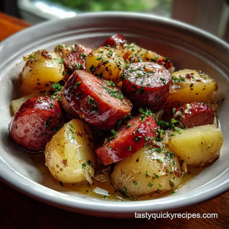The Best Easy Crock Pot Smoked Sausage Recipes presentation