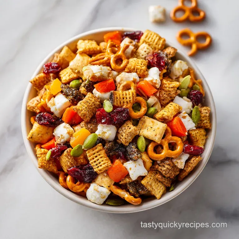 Fall Snack Mix: Sweet and Salty
