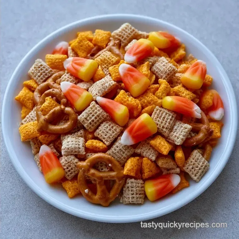 Easy Halloween Snack Mix in 5 Minutes