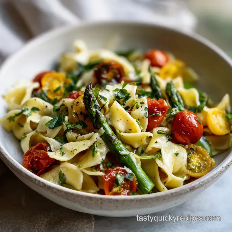 Pasta Primavera: Vibrant Spring Vegetables