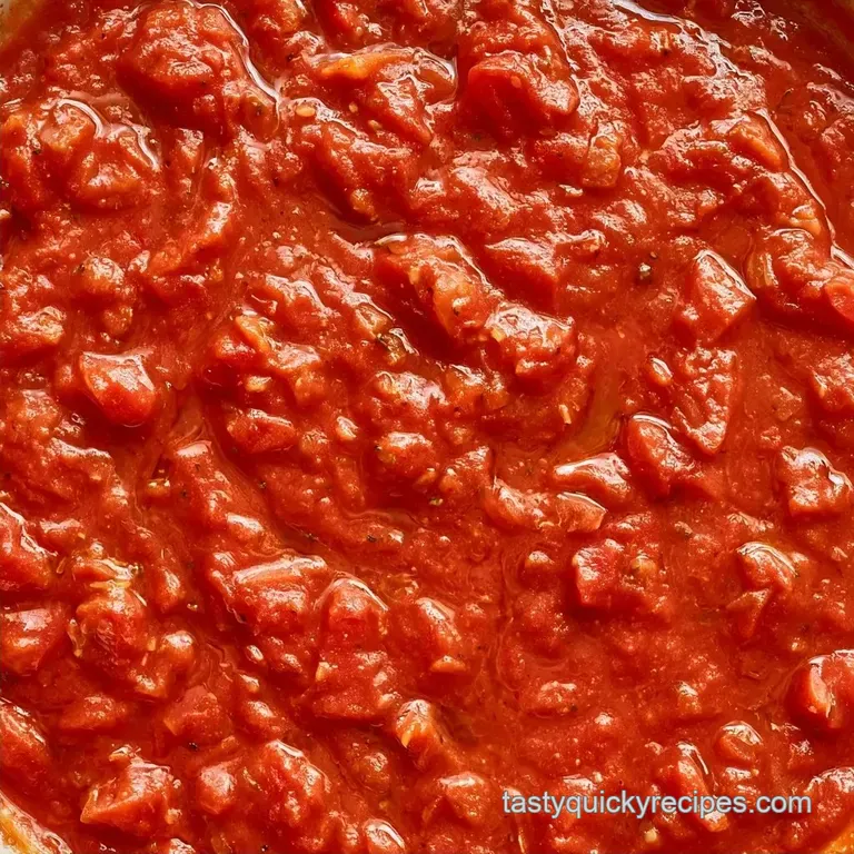 Quick Fresh Tomato Sauce with Roma Tomatoes
