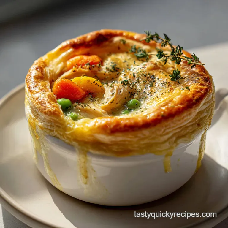 Chicken Pot Pie Recipe: Velvety Filling