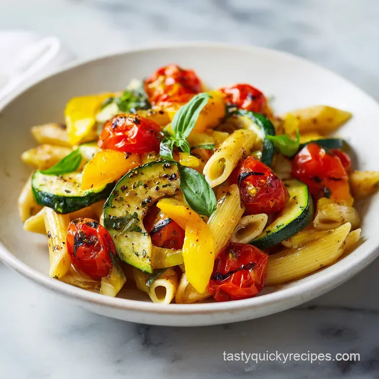 Ina Garten Summer Garden Pasta: Fresh and Silky