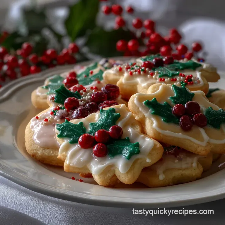 Christmas Cookies: The Best Jolly Holly Cut-Out Recipe