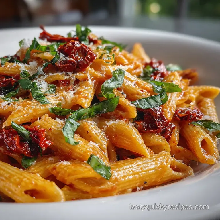 Marry Me Pasta: Velvety Sun-Dried Tomato