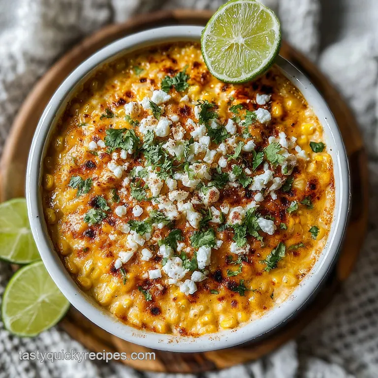 Mexican Street Corn Dip: Slow Cooker Elote