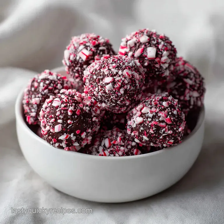 Pristine white coconut spheres arranged on a ceramic platter with vibrant red berries and fresh mint leaves.