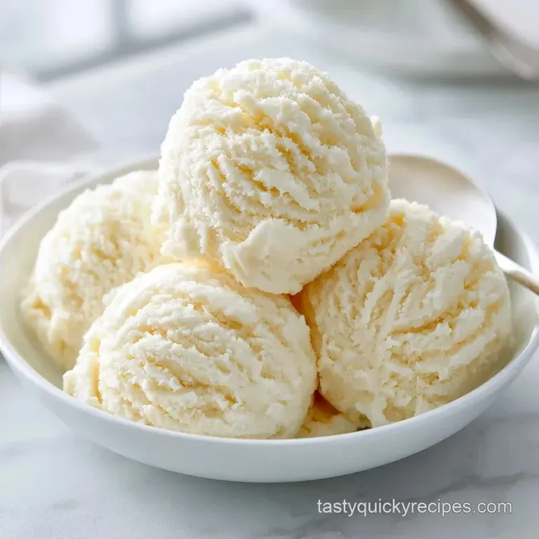 Vanilla Ice Cream Without Machine