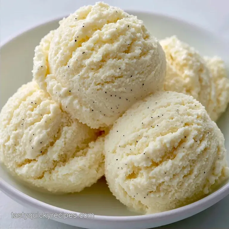 3-Ingredient Vanilla Bean Ice Cream: No Churn
