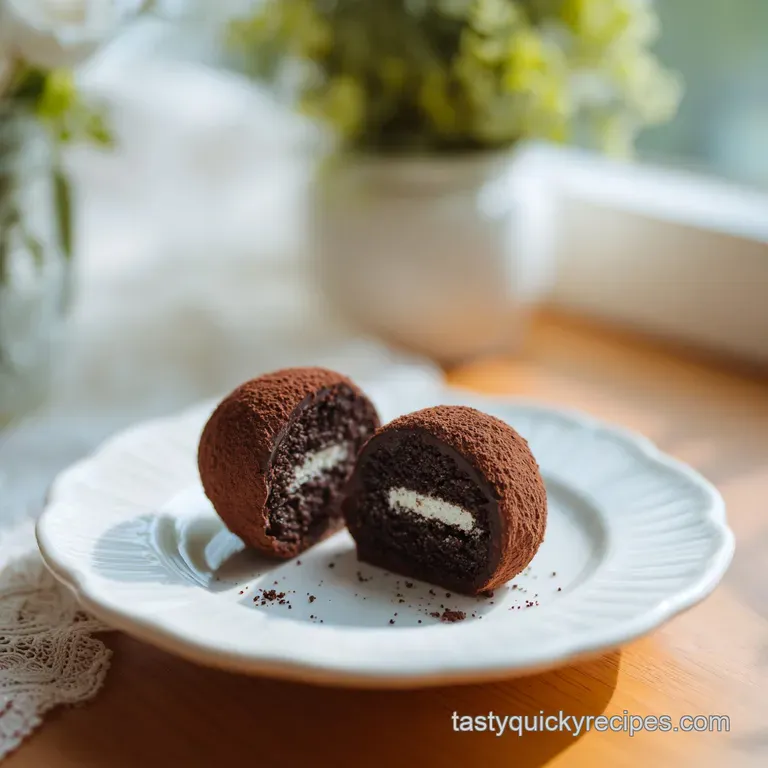 No Bake Oreo Truffles: Cheesecake Center
