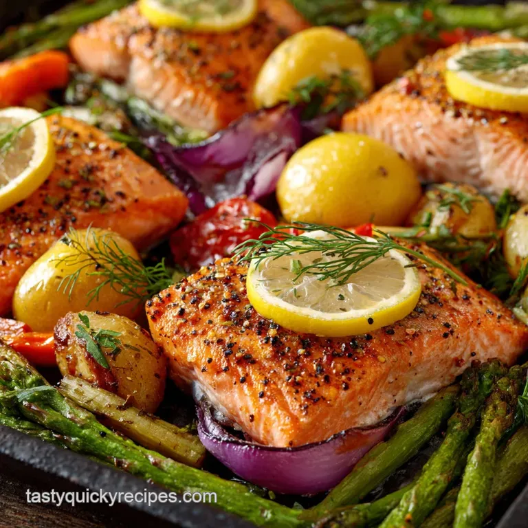 Pcos Friendly Recipes: the Aegean Nourishment Bowl (Sheet Pan Salmon) presentation