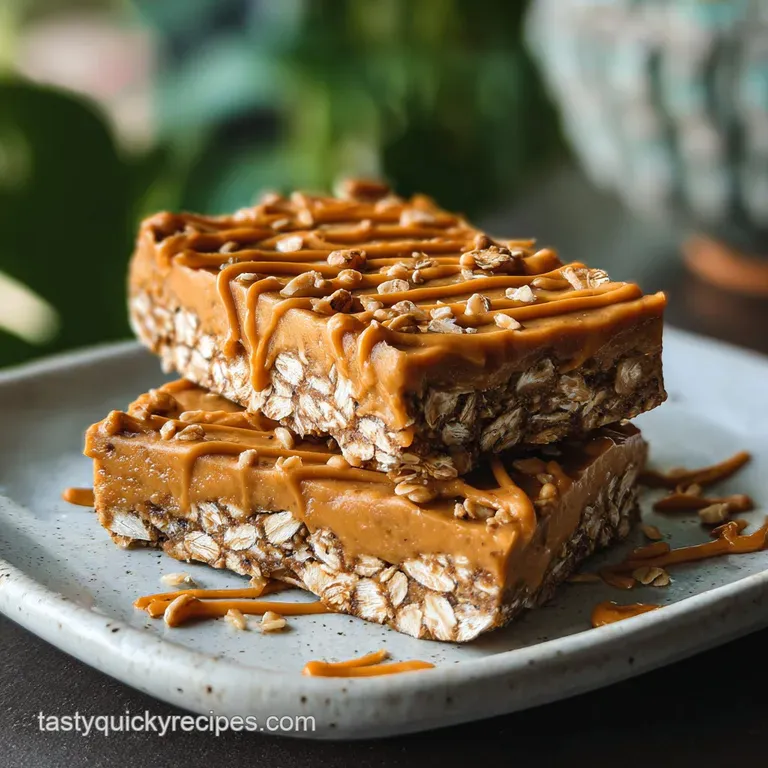 High Protein Snack with Peanut Butter and Oats