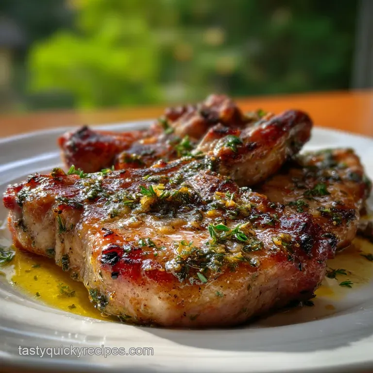 Easy Pork Chops Supreme Recipe: Creamy Comfort presentation