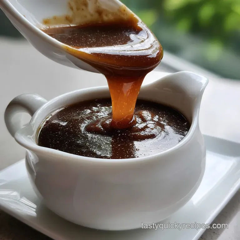 Au Jus Recipe: Liquid Gold from Roast Drippings presentation