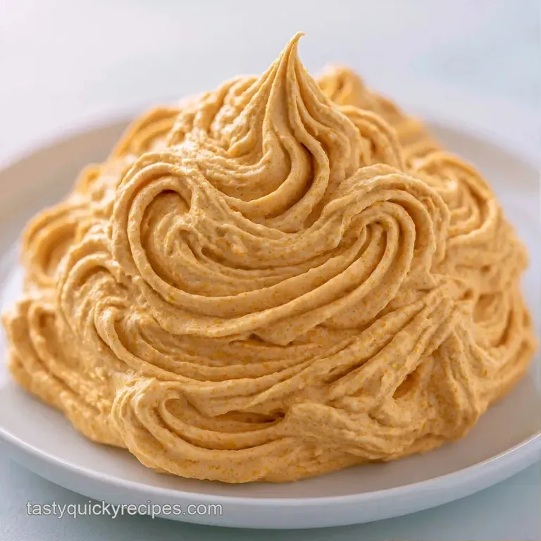 A bowl of pale orange whipped cream surrounded by crisp green apple slices and golden-brown pretzel twists.