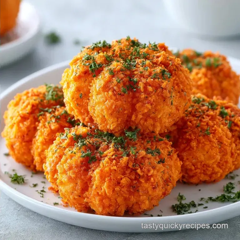 Pumpkin Shaped Cheese Ball with Cheddar