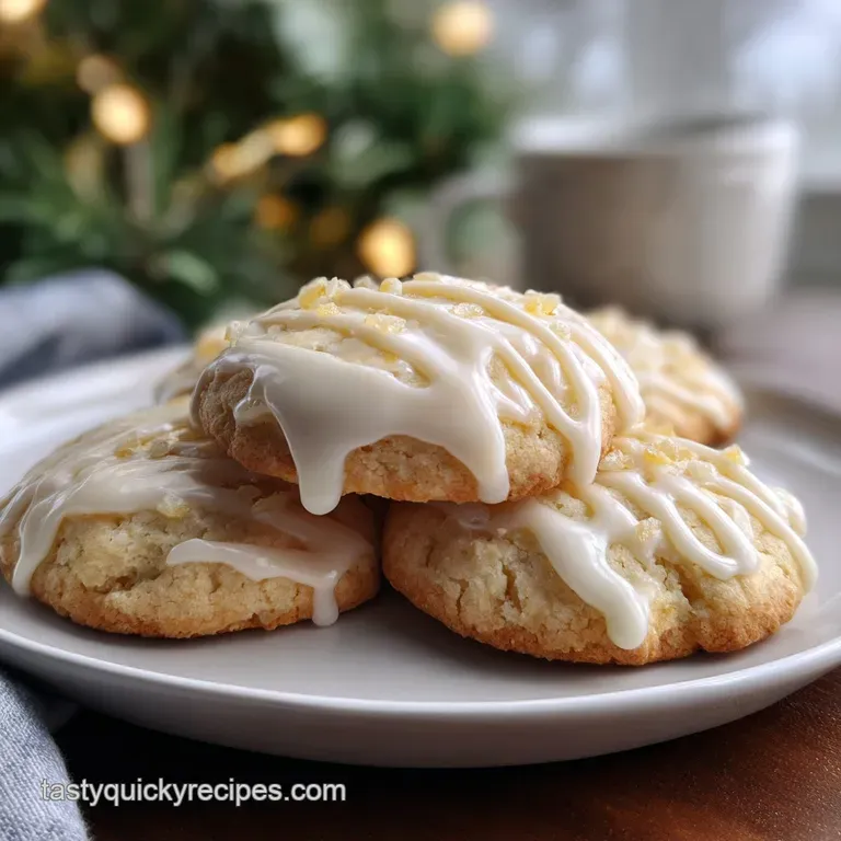 Cookie Frosting: Quick Setting Vanilla Glaze
