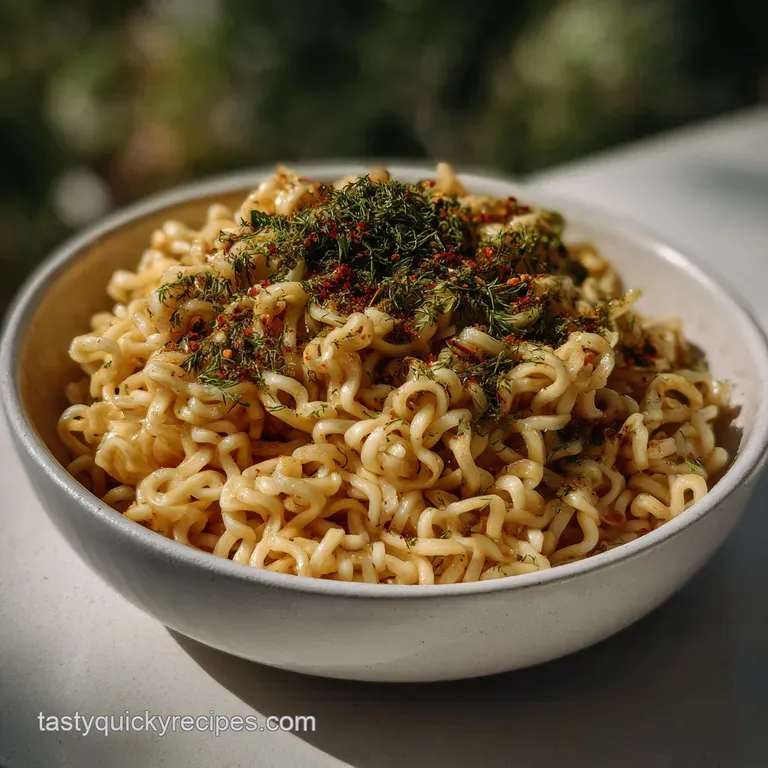 Easy Ramen Noodle Seasoning Recipe: Umami Punch presentation