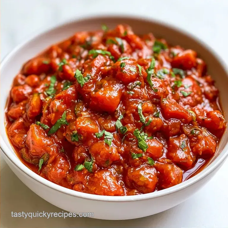 Roasted Cherry Tomato Sauce