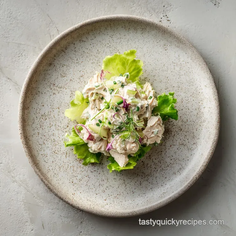 Round Swamp Chicken Salad: The Hamptons Classic