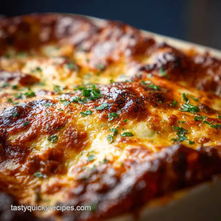 San Giorgio Lasagna: the Proper Sunday Roast Classic Beef Ricotta presentation