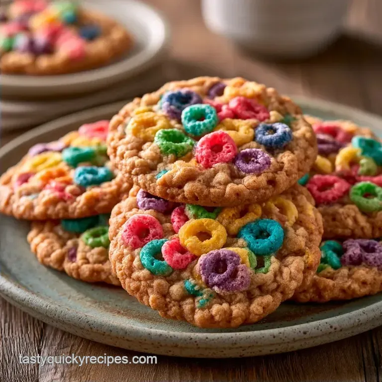 School Day Cereal Cookies in 20 Minutes