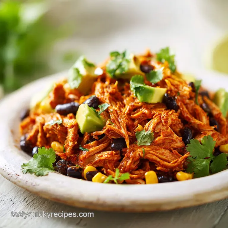 Slow Cooker Chicken Burrito Bowls: Tender and Zesty