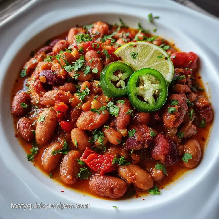 Anasazi Beans: Smoky Southwestern Sunset Stew