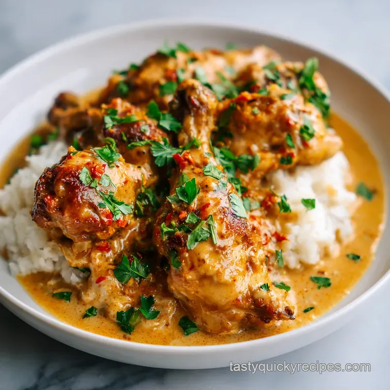 Smothered Chicken Recipe with Gravy