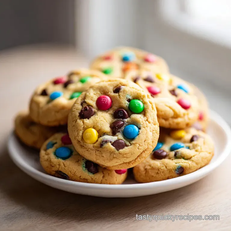 Soft Batch Mini MM Chocolate Chip Cookie: Velvety Centers
