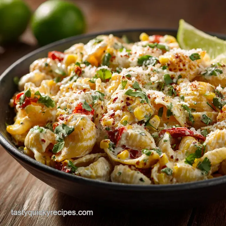 Elote Pasta Salad: The Ultimate Spicy Roasted Fiesta Side