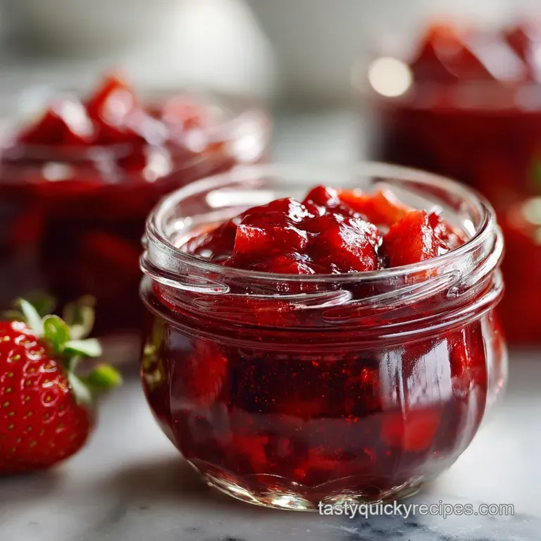 Strawberry Jam: Water Bath Canning Recipe