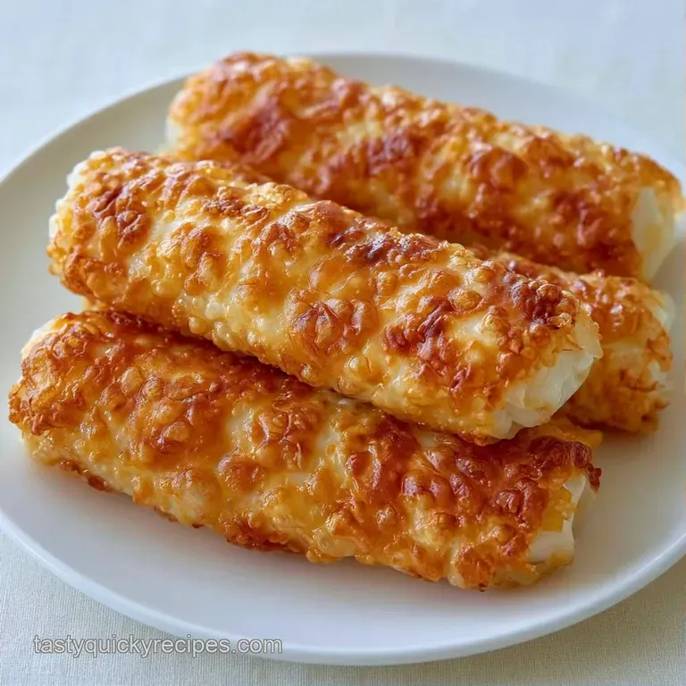 Airy, translucent crisps stacked neatly on a white ceramic plate, drizzled with honey and topped with toasted sesame.