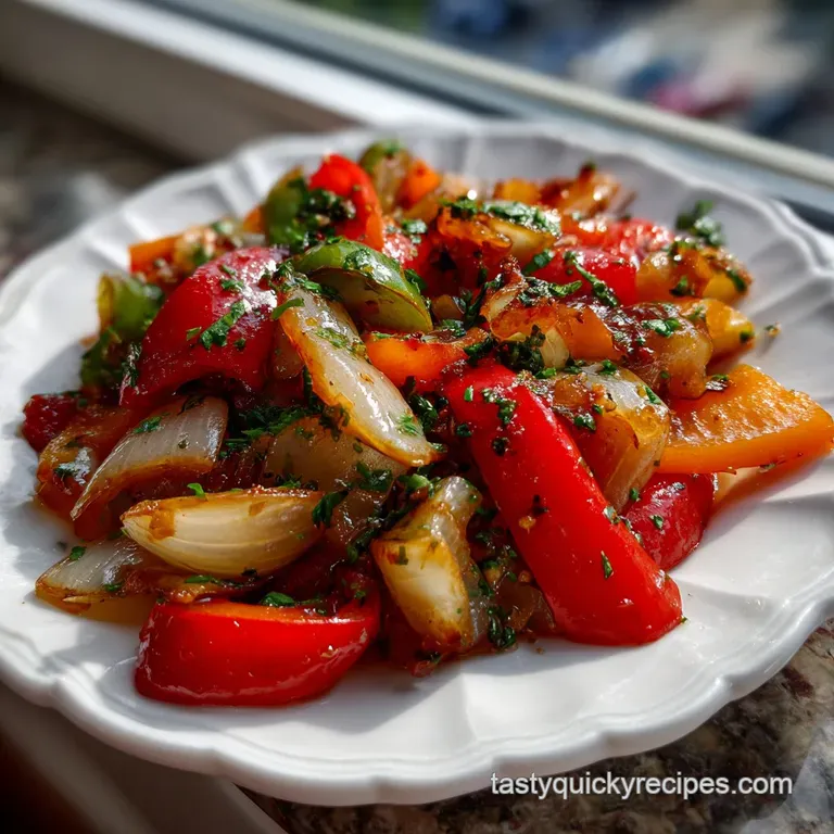 Easy Recipes Using Sweet Peppers: Smoky Medley