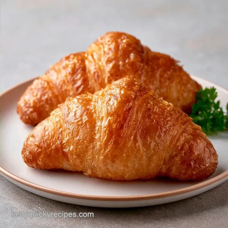Sweet Rice Paper Croissants: Crispy and Gooey