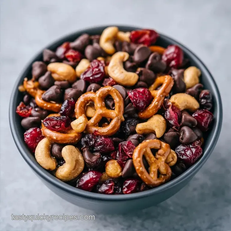 Sweet Salty Trail Mix: Energizing and Nutty