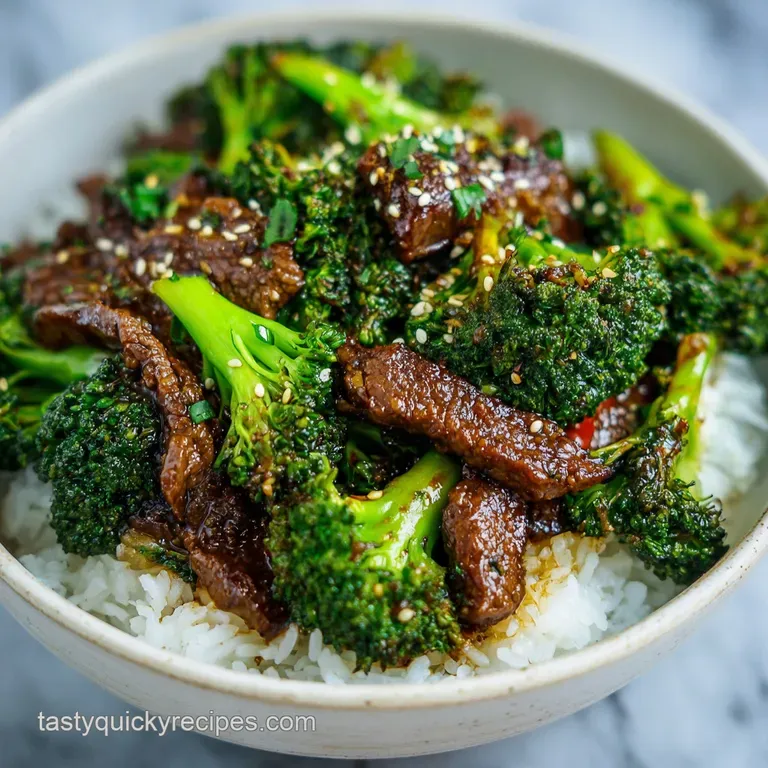 Beef and Broccoli Stir Fry